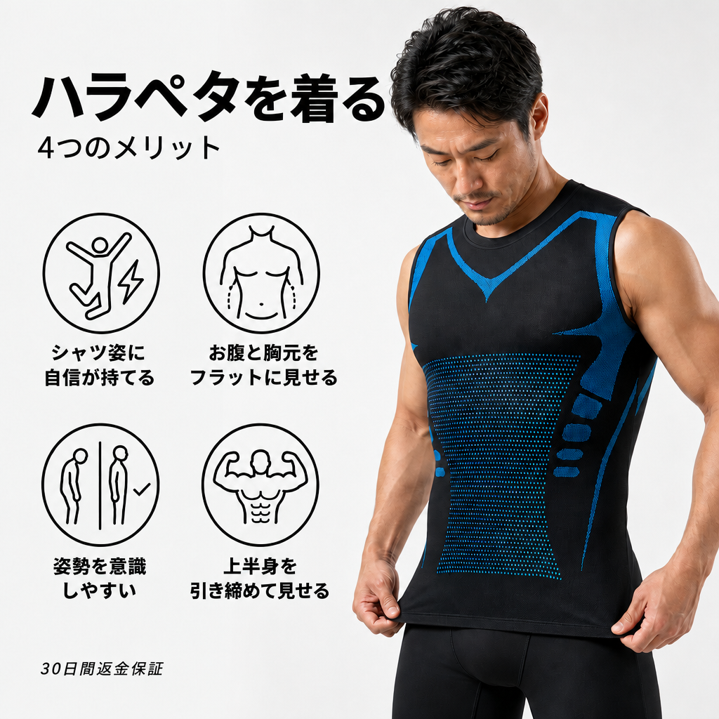 ハラペタを着る4つのメリット